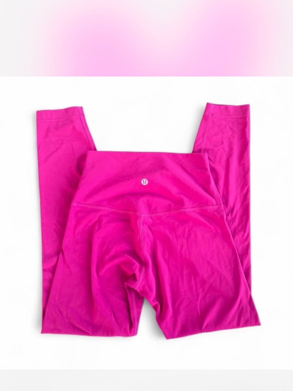 Lululemon sonic pink align leggings size 4 - Picture 2 of 5